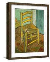 Van Gogh's Chair, 1888/89-Vincent van Gogh-Framed Giclee Print