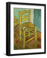 Van Gogh's Chair, 1888/89-Vincent van Gogh-Framed Giclee Print