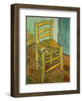 Van Gogh's Chair, 1888/89-Vincent van Gogh-Framed Giclee Print