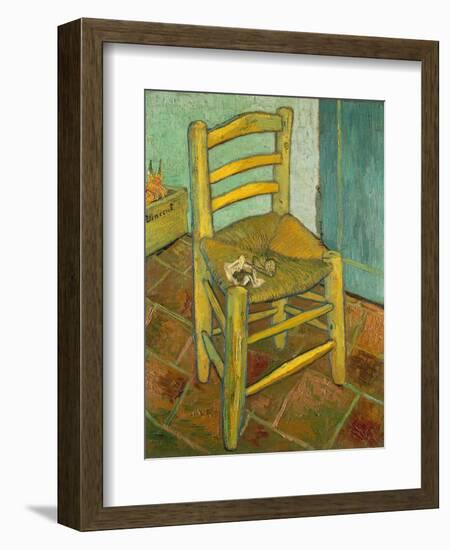 Van Gogh's Chair, 1888/89-Vincent van Gogh-Framed Giclee Print