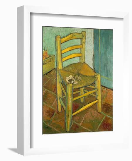 Van Gogh's Chair, 1888/89-Vincent van Gogh-Framed Giclee Print