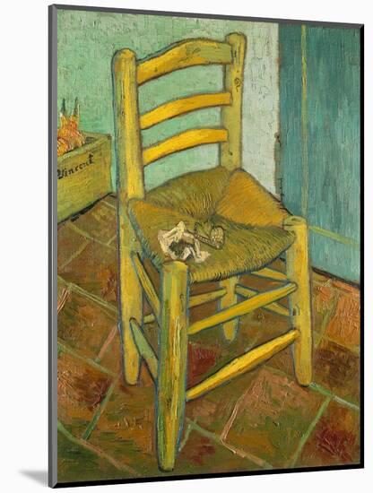Van Gogh's Chair, 1888/89-Vincent van Gogh-Mounted Giclee Print