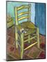 Van Gogh's Chair, 1888-Vincent van Gogh-Mounted Giclee Print