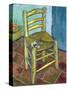 Van Gogh's Chair, 1888-Vincent van Gogh-Stretched Canvas