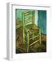 Van Gogh's Chair, c.1888-Vincent van Gogh-Framed Giclee Print