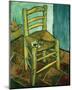 Van Gogh's Chair, c.1888-Vincent van Gogh-Mounted Giclee Print