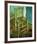 Van Gogh's Chair, c.1888-Vincent van Gogh-Framed Giclee Print