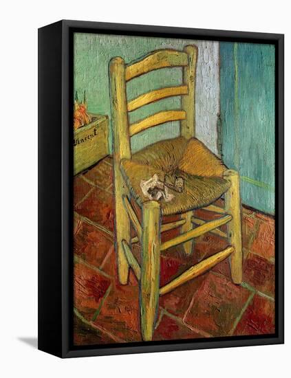 Van Gogh's Chair, c.1888-Vincent van Gogh-Framed Stretched Canvas