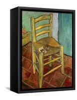 Van Gogh's Chair, c.1888-Vincent van Gogh-Framed Stretched Canvas