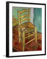 Van Gogh's Chair, c.1888-Vincent van Gogh-Framed Giclee Print