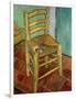 Van Gogh's Chair, c.1888-Vincent van Gogh-Framed Giclee Print