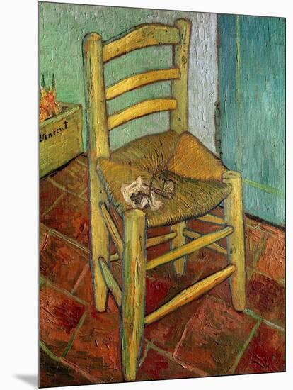 Van Gogh's Chair, c.1888-Vincent van Gogh-Mounted Giclee Print