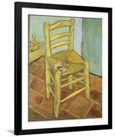 Van Gogh's Chair-Vincent van Gogh-Framed Art Print