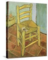 Van Gogh's Chair-Vincent van Gogh-Stretched Canvas