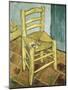 Van Gogh's Chair-Vincent van Gogh-Mounted Art Print