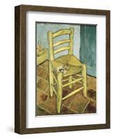 Van Gogh's Chair-Vincent van Gogh-Framed Art Print