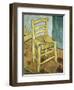 Van Gogh's Chair-Vincent van Gogh-Framed Art Print