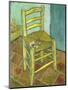 Van Gogh's Chair-Vincent van Gogh-Mounted Giclee Print