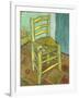 Van Gogh's Chair-Vincent van Gogh-Framed Giclee Print