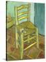 Van Gogh's Chair-Vincent van Gogh-Stretched Canvas