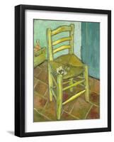 Van Gogh's Chair-Vincent van Gogh-Framed Giclee Print