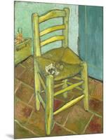 Van Gogh's Chair-Vincent van Gogh-Mounted Giclee Print