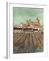 Van Gogh: Saintes-Maries.-Vincent van Gogh-Framed Giclee Print