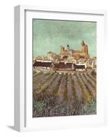 Van Gogh: Saintes-Maries.-Vincent van Gogh-Framed Giclee Print