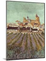 Van Gogh: Saintes-Maries.-Vincent van Gogh-Mounted Giclee Print