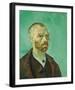 Van Gogh Self Portrait Dedicated to Gauguin-Vincent Van Gogh-Framed Giclee Print