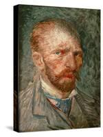 Van Gogh, self-portrait. Oil on canvas (1887) CA 212.-Vincent van Gogh-Stretched Canvas