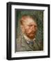 Van Gogh, self-portrait. Oil on canvas (1887) CA 212.-Vincent van Gogh-Framed Giclee Print