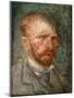 Van Gogh, self-portrait. Oil on canvas (1887) CA 212.-Vincent van Gogh-Mounted Giclee Print