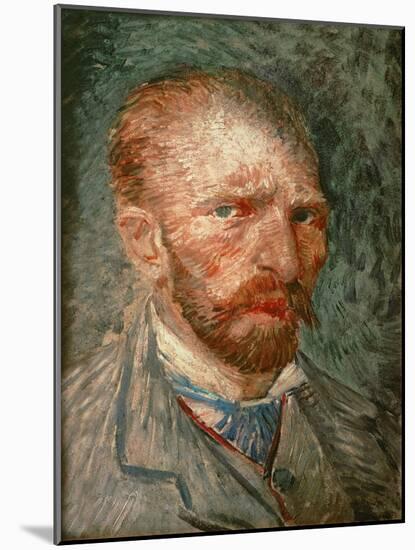 Van Gogh, self-portrait. Oil on canvas (1887) CA 212.-Vincent van Gogh-Mounted Giclee Print