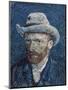 Van Gogh: Self-Portrait-Vincent van Gogh-Mounted Giclee Print