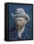 Van Gogh: Self-Portrait-Vincent van Gogh-Framed Stretched Canvas