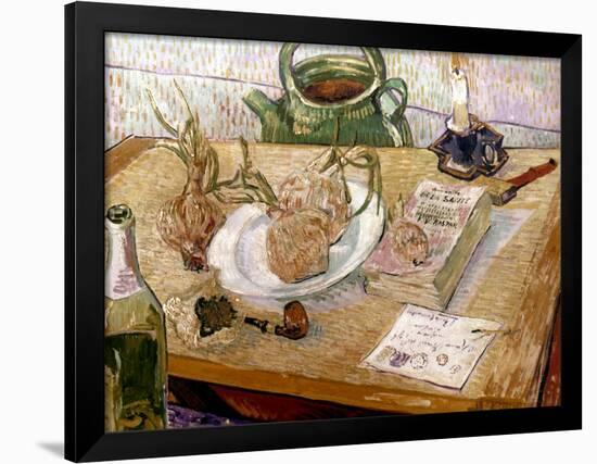 Van Gogh: Still Life, 1889-Vincent van Gogh-Framed Giclee Print