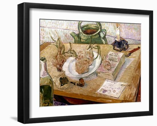 Van Gogh: Still Life, 1889-Vincent van Gogh-Framed Giclee Print