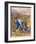 Van Gogh: The Reaper, 1889-Vincent van Gogh-Framed Giclee Print