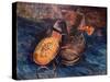 Van Gogh: The Shoes, 1887-Vincent van Gogh-Stretched Canvas