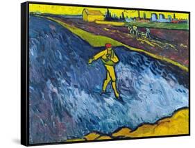 Van Gogh: The Sower, C1888-Vincent van Gogh-Framed Stretched Canvas