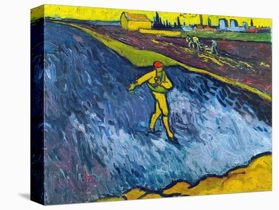 Van Gogh: The Sower, C1888-Vincent van Gogh-Stretched Canvas