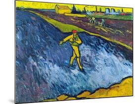 Van Gogh: The Sower, C1888-Vincent van Gogh-Mounted Giclee Print