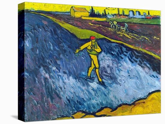 Van Gogh: The Sower, C1888-Vincent van Gogh-Stretched Canvas