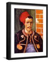 Van Gogh: The Zouave, 1888-Vincent van Gogh-Framed Giclee Print