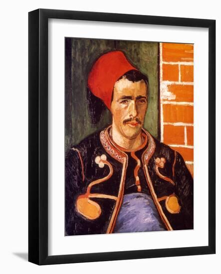 Van Gogh: The Zouave, 1888-Vincent van Gogh-Framed Giclee Print