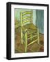 Van Gogh, Vincents Chair with His Pipe-null-Framed Giclee Print