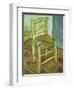 Van Gogh, Vincents Chair with His Pipe-null-Framed Giclee Print