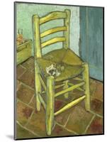 Van Gogh, Vincents Chair with His Pipe-null-Mounted Giclee Print