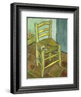 Van Gogh, Vincents Chair with His Pipe-null-Framed Giclee Print